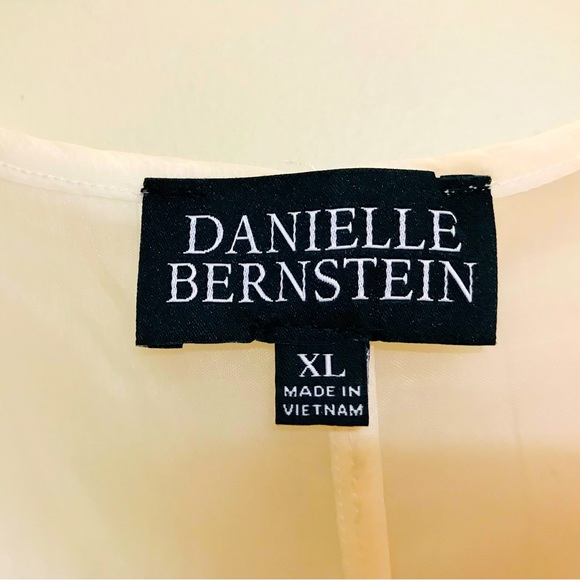 NWOT Danielle Bernstein Puff Sleeve Mini Dress - Picture 3 of 3